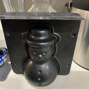 Snowman 3D baking Mold non-stick steel